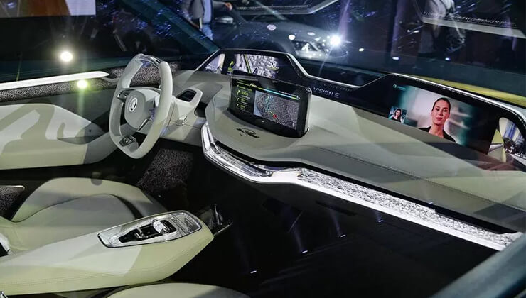 Skoda Vision E presentacion 2017 interior