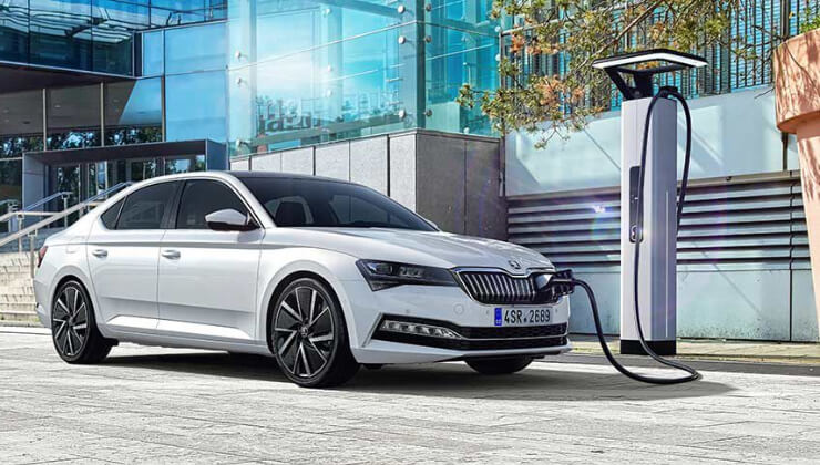 Skoda Superb 100% electrico